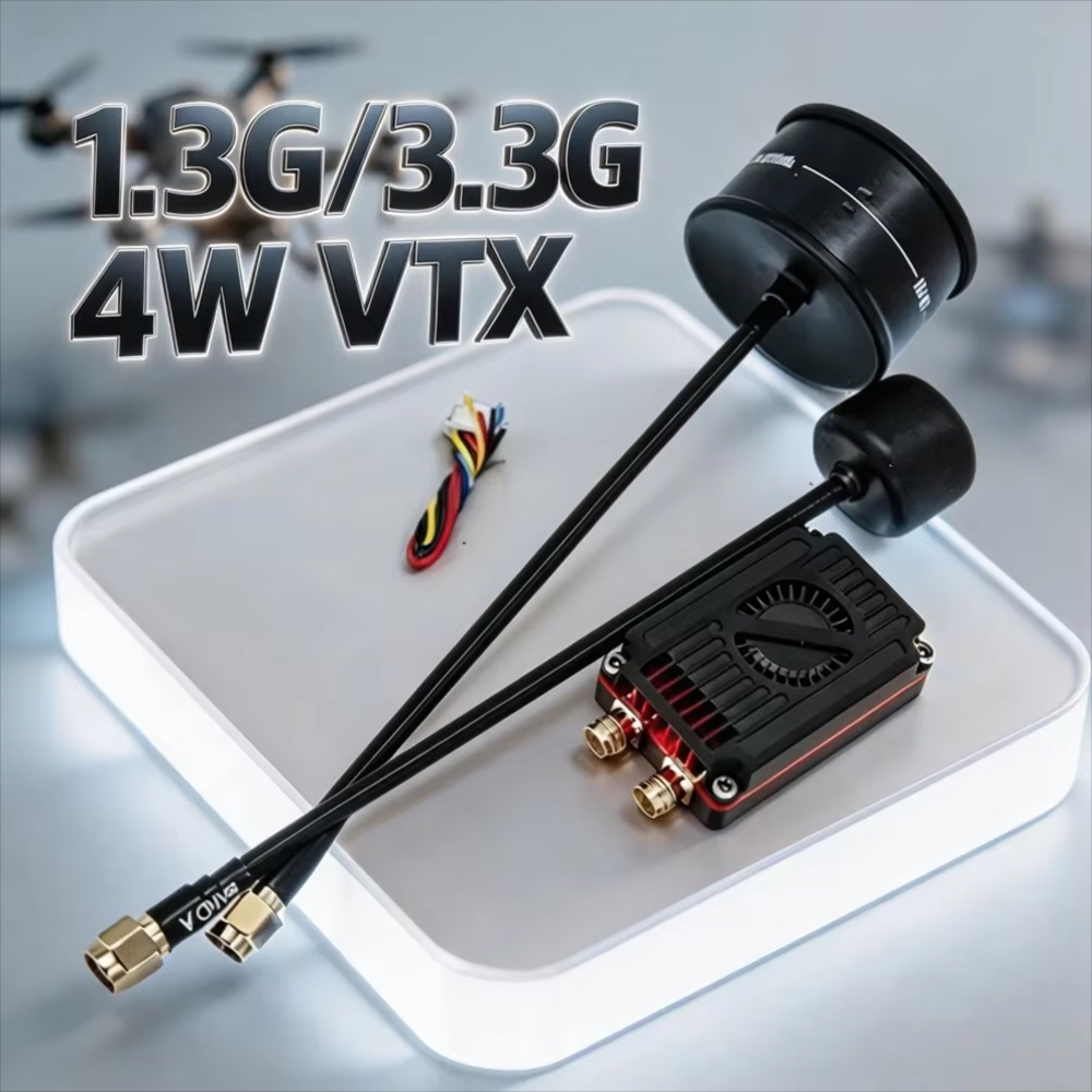 Fpv Drone Battery - Rushfpv Rush 1.3G/3.3G 4W 7-30V Trasmettitore