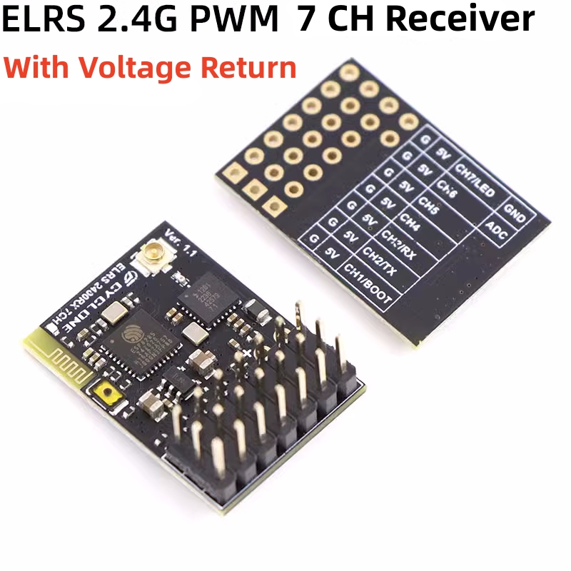 ELRS 2.4G PWM 7CH 6CH CRSF ric - Fpv Drone Battery recensione e prezzo