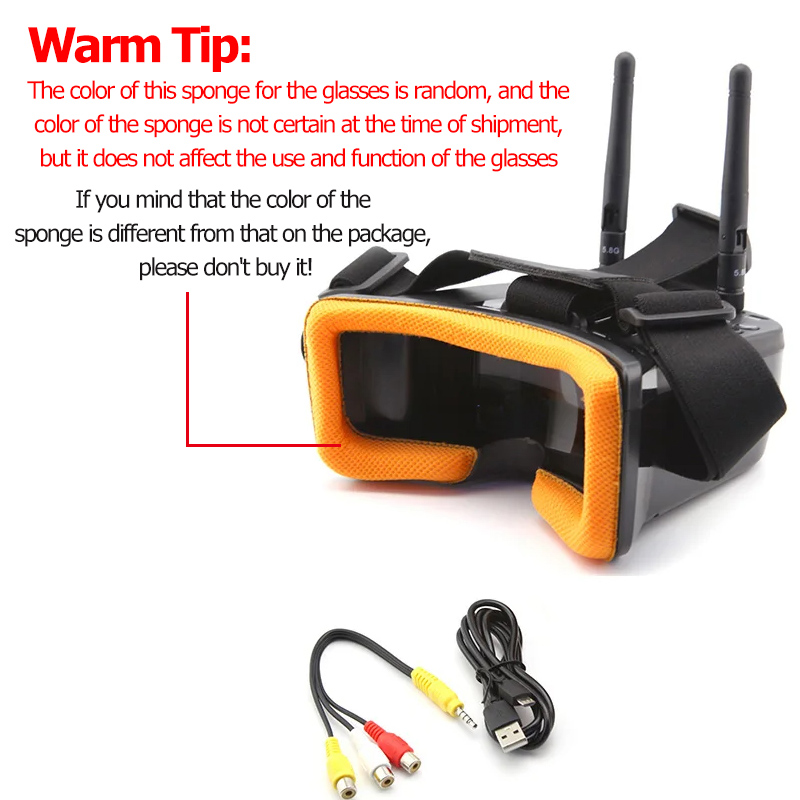 VR009 Occhiali video FPV Scher - Fpv Drone Antenna recensione e prezzo