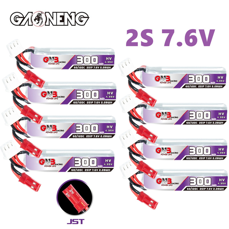 GAONENG GNB 2S 7.6V 300mAh 60C - Fpv Drone Battery recensione e prezzo
